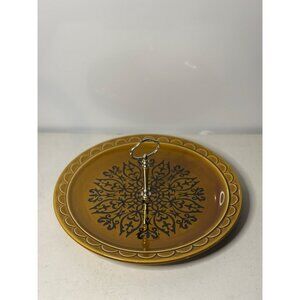 VTG Homer Loughlin Castilian Dinnerware By Coventry Round Serving Plate Decor